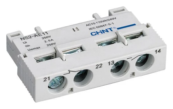 Контакт дополнительный поперечный NS2-AE11 (R) CHINT 495968