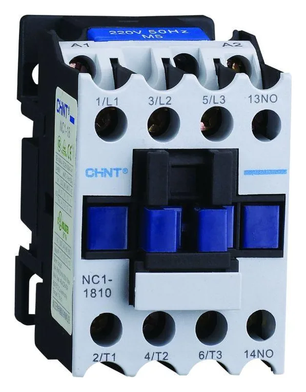 Контактор NC1-1801 18А кат. 230В AC 1НЗ AC-3 (R) CHINT 221450