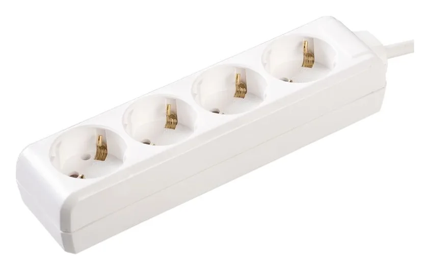 Удлинитель 4х3м с заземл. 16А IP20 У04 2P+PE 250В 3х1 IEK WYP10-16-04-03-Z-N