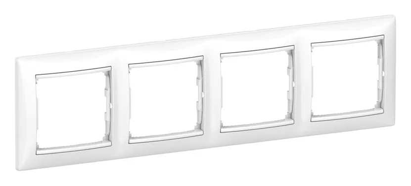 Рамка 4-м СП IEKVALENA IP20 бел. IEK 6942551