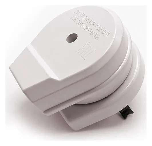 Разъем РШ-ВШ СП 32А 250В 2P+PE кругл. бел. TOKOV ELECTRIC TKL-OVSP-2P+PE-C01