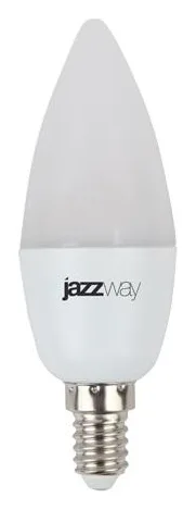 Лампа светодиодная PLED-SP 7Вт C37 свеча 3000К тепл. бел. E14 530лм 230В JazzWay 1027818-2
