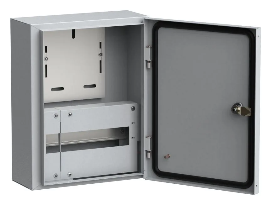 Корпус ЩУРн-1/12 TITAN 395х310х165мм IP54 без окна метал. IEK MKM22-N-12-54-Z