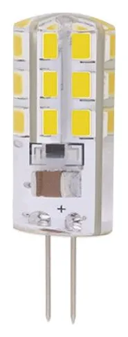 Лампа светодиодная PLED-G4 3Вт капсульная 2700К тепл. бел. G4 200лм 220-230В JazzWay 1032041