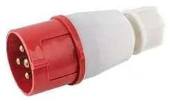 Вилка переносная PPC 024 3PPE 32А 380В IP44 JazzWay 5072343