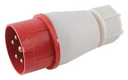 Вилка переносная PPC 015 3PPEN 16А 380В IP44 JazzWay 5072299