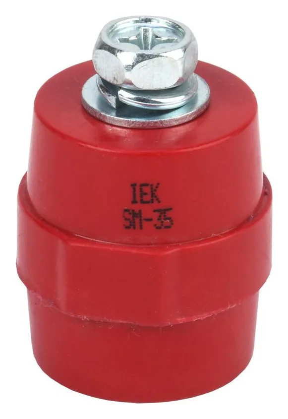 Изолятор SM35 (М8) силовой с болтом IEK YIS11-35-10-B