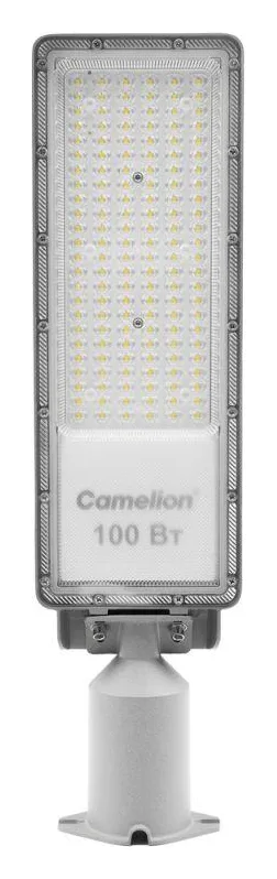 Светильник THL-1006 100Вт 5700К IP65 12000лм 180-240В 500х130х79 КСС "Ш" 1/10 ПВ уличный Camelion 16342