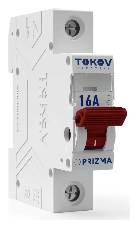 Выключатель нагрузки модульный 1п 16А PRIZMA TOKOV ELECTRIC TKE-PZ60-MDSI-1-16