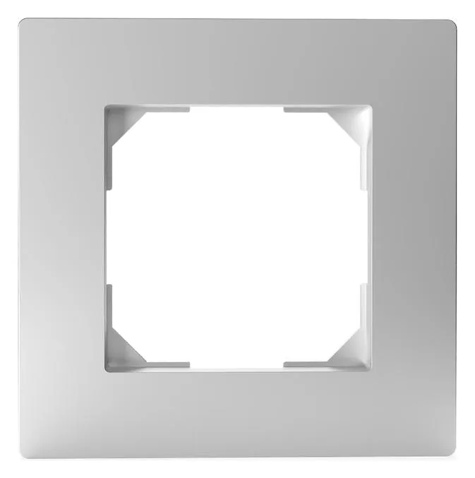Рамка 1-м Pixel алюм. TOKOV ELECTRIC TKE-PX-RM1-C03
