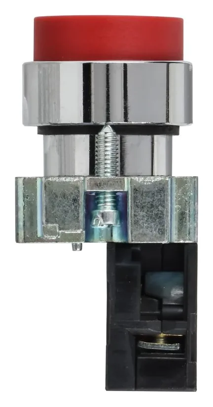 Кнопка LAY5-BL42 1НЗ без подсветки красн. KARAT IEK BBT71-BL-K04