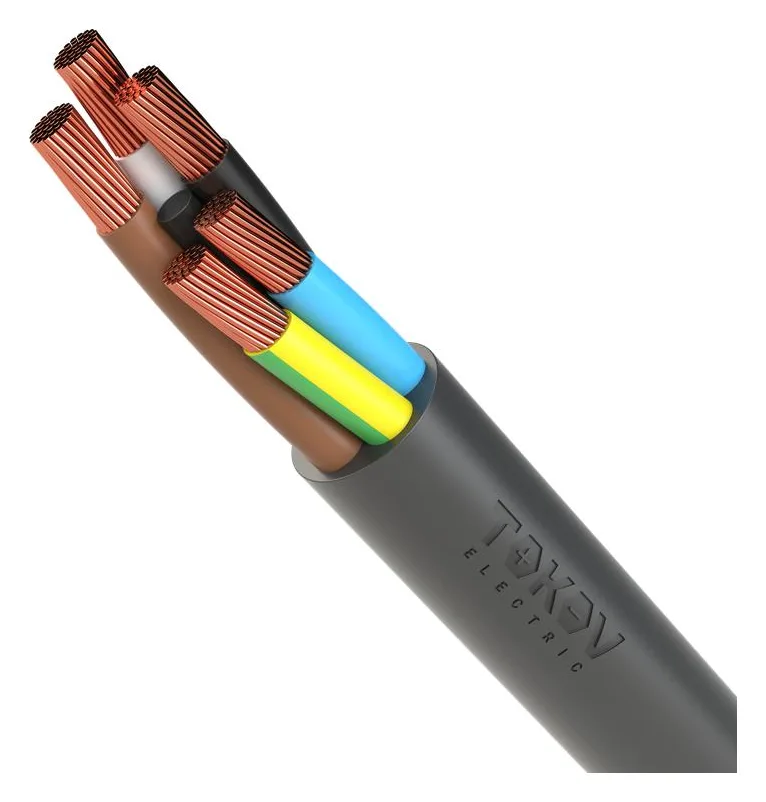 Кабель TOKOV ELECTRIC КГтп-ХЛ 5х1.5 (N PE) 380/660-3 (м) 00-00027197