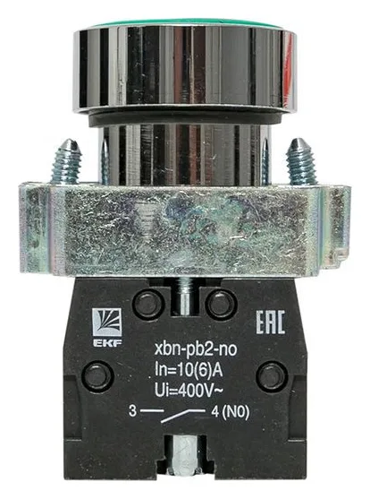 Кнопка BA31 зел. NO EKF xb2-ba31