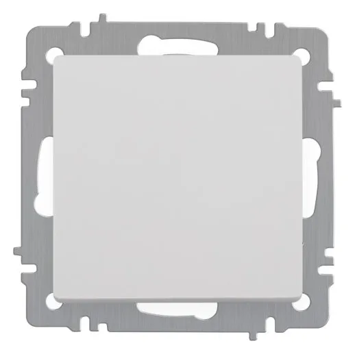 Выключатель 1-кл. СП Accent 6-101-01 10А IP20 250В AL/CU бел. Intro Б0063469