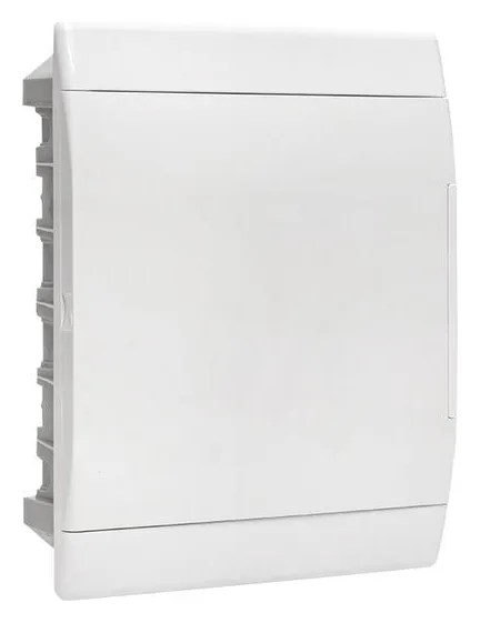 Щит ЩРВ-П-24 IP41 бел. дверца (пром. упак.) Basic EKF pb-v-24w-bas