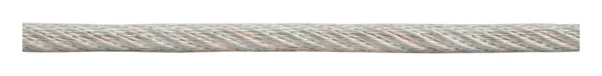 Трос в ПВХ изоляции d4.0-5.0мм DIN 3055 (SWR) сталь (уп.100м) Zitar 101923