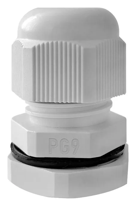 Ввод кабельный (сальник) PG-9 IP68 сер. TOKOV ELECTRIC TKE-PG-9-G