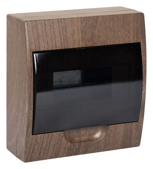 Щит ЩРН-П-8 IP41 темное дерево PROxima EKF pb40-n-8-dark