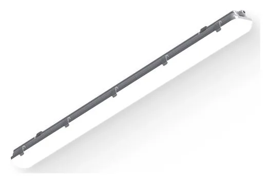 Светильник светодиодный SLIM 32 4000К IP65 1262х124х85 CRI80 milky II подвесной/накладной сер. CSVT ЦБ-00010703