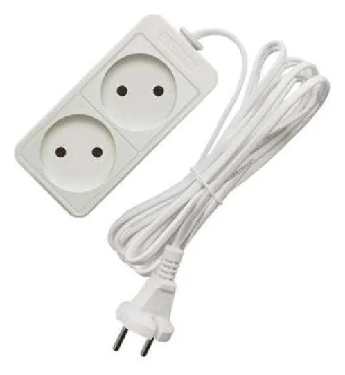 Удлинитель 2х3м без заземл. 10А IP20 2.2кВт ПВС Союз 481S-1203