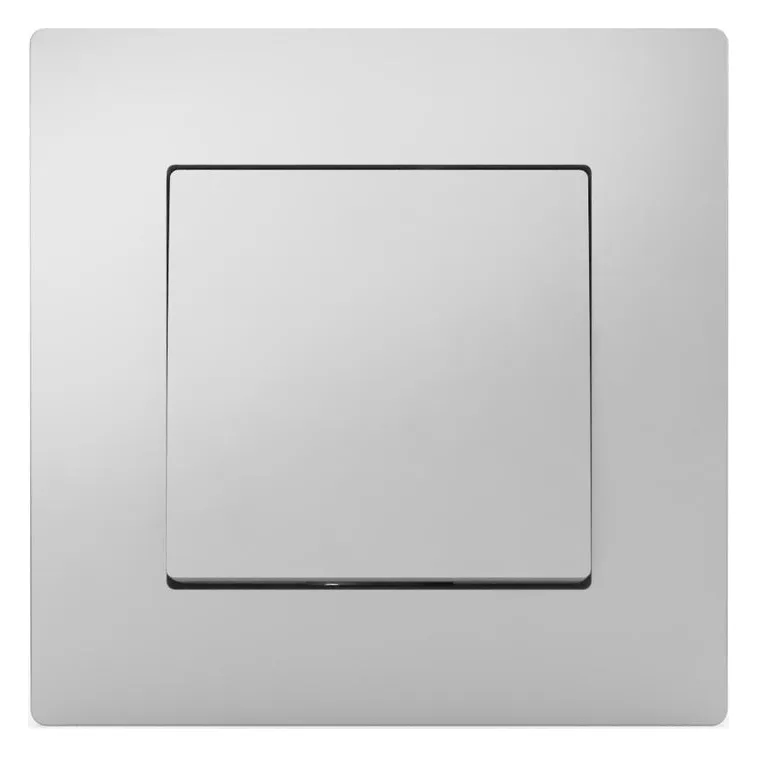 Выключатель 1-кл. СП Pixel 10А IP20 в сборе алюм. TOKOV ELECTRIC TKE-PX-V1F-C03