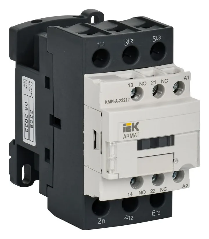 Контактор КМИ-А-23212 LC1D 32А кат. 230В AC 1НО+1НЗ AC-3 IEK AR-ACC-21-032-230-11