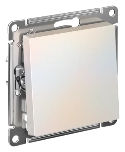 Выключатель 1-кл. СП AtlasDesign 10А IP20 (сх. 1) 10AX механизм жемчуж. SE ATN000411