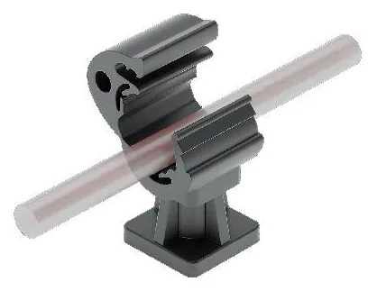 Держатель PD8-10 AURAFORT d8-10мм пластик. КМ MA0431
