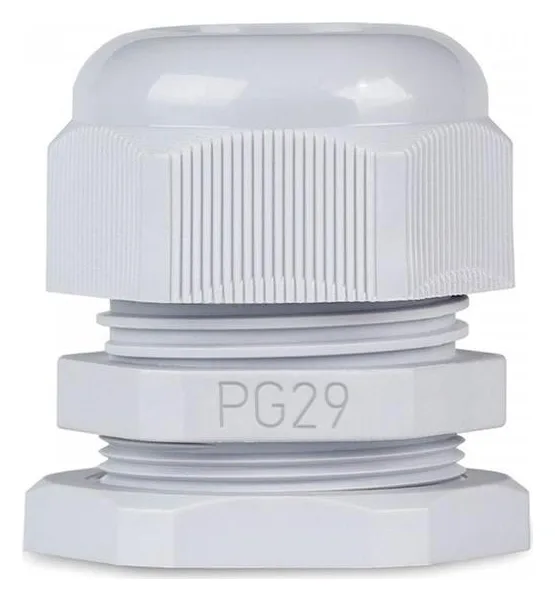 Ввод кабельный (сальник) PG-29 IP68 сер. TOKOV ELECTRIC TKE-PG-29-G