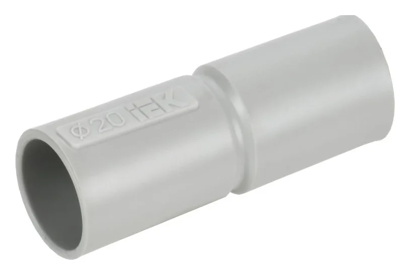 Муфта соединительная для жестких труб d20 GIG-20 ELASTA IEK CTA10D-GIG20-K41-100