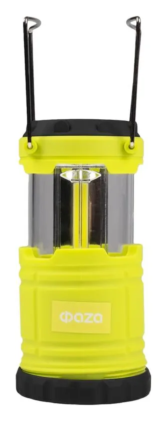 Фонарь светодиодный кемпинговый складной CF3-L1W-gn 1Вт ФАZА 5023482