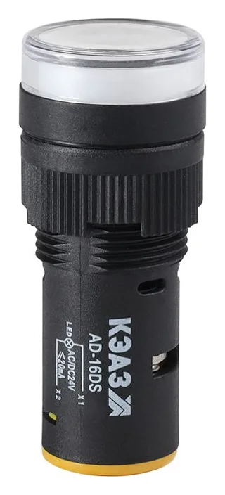 Лампа AD16DS(LED) матрица D16мм бел. 24В AC/DC КЭАЗ 357843