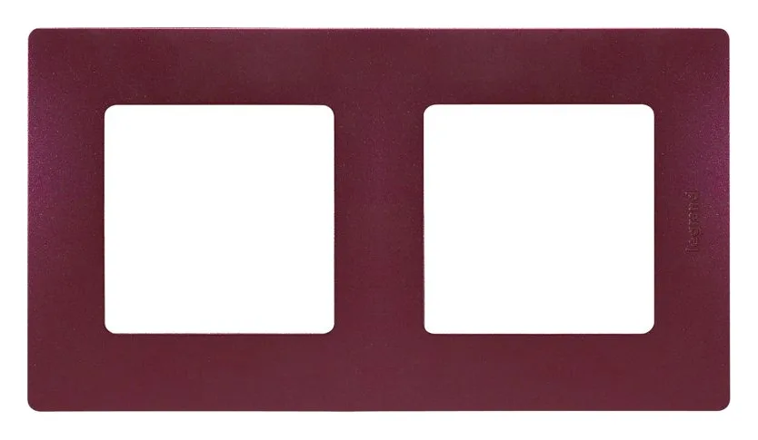 Рамка 2-м СП Etika IP20 сливовый IEK 672562