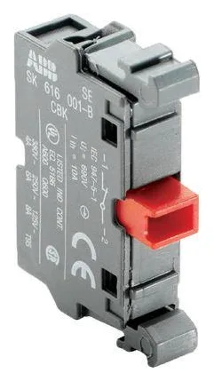 Блок контактов MCB-01 фронт. монтаж 1Н3 ABB 1SFA611610R1010