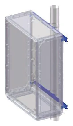 Комплект крепления к столбу Ш=580мм DKC CN5FB058
