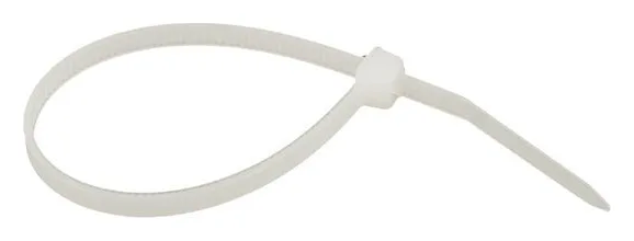 Хомут кабельный 3.6х150 нейл. бел. (уп.100шт) EKF plc-c-3.6x150