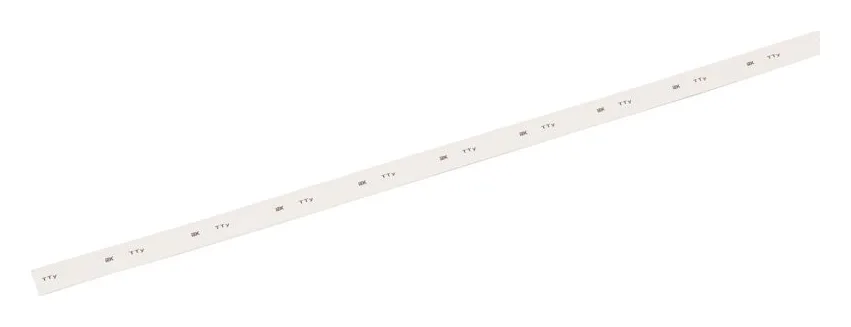Трубка термоусадочная ТТУ нг-LS 6/3 бел. 1м IEK UDRS-D6-1-K01