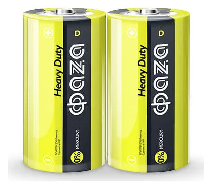 Элемент питания солевой D/R20 1.5В Heavy Duty Shrink-2 (уп.2шт) ФАZА 5002357