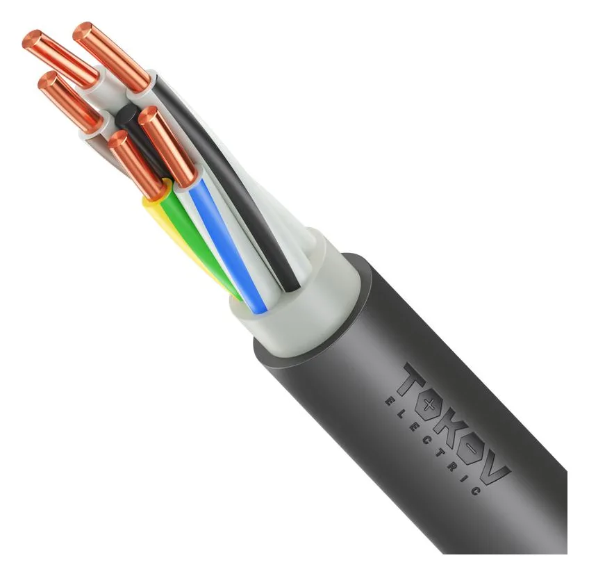Кабель TOKOV ELECTRIC ППГнг(А)-HF 5х16 ОК (N PE) 1кВ (м) ТХМ00416254