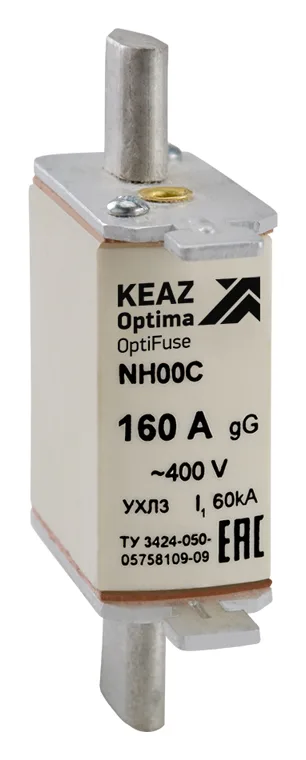 Вставка плавкая OptiFuse NH00С 32 400АС 0 gG УХЛ3 КЭАЗ 144551