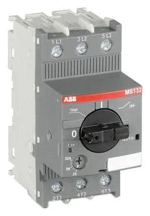 Выключатель автоматический для защиты двигателя 16А 100кА MS132-16 ABB 1SAM350000R1011