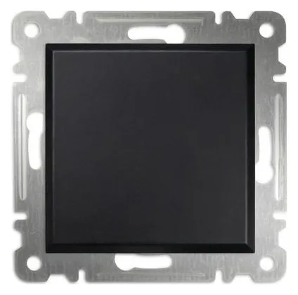 Выключатель 1-кл СП 10А IP20 250В механизм черн. Makel 57054001