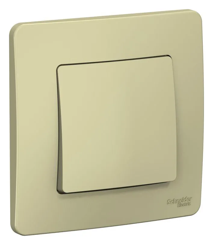 Выключатель 1-кл. СП Blanca 10А IP20 (сх. 1) 250В беж. SE BLNVS010107