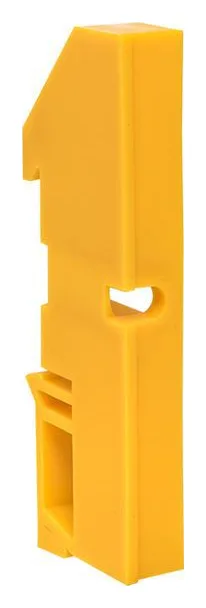 Изолятор на DIN-рейку желт. PROxima EKF ak-1-4-y