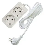Удлинитель 2х3м с заземл. 16А IP20 3.5кВт ПВС Союз 481S-6203