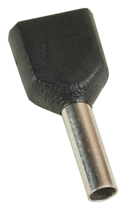 Наконечник штыревой втулочный под два провода НШвИ2 OptiKit T-Shv2-PVC- 1.5-8 (уп.100шт) КЭАЗ 278047
