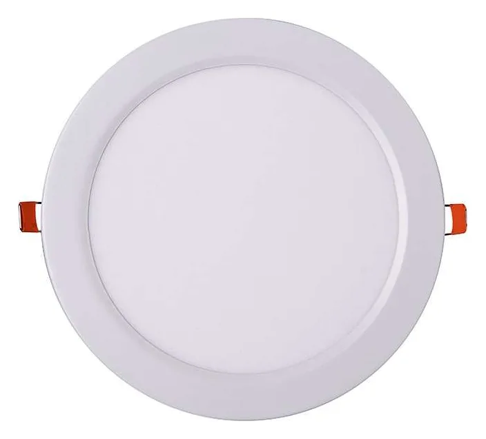 Светильник светодиодный PPL-R 18Вт 6500К IP40 d220мм кругл. ультратонкий встраив. WH ДВО JazzWay 5009721A