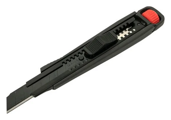 Нож строительно-монтажный 18мм НСМ-80 (SK4) Heavy Duty (до 60кг) Professional EKF ncm-80-pro