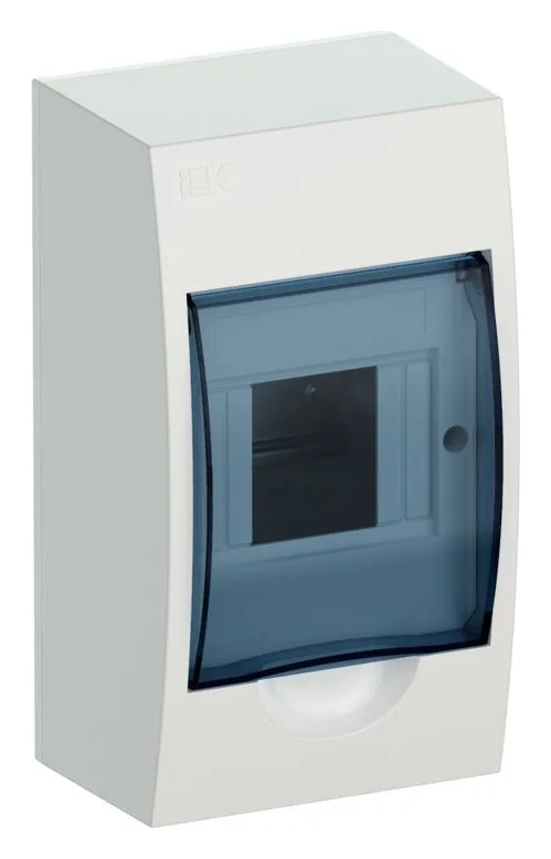 Корпус навесной ЩРН-П-4 Krepta 3 IP41 пластик. бел. IEK MKP12-N-04-40-20