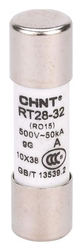 Вставка плавкая цилиндрическая RT28-32 25А 10х38 CHINT 520259